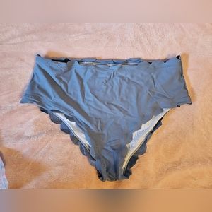 Shein scallop bikini bottom